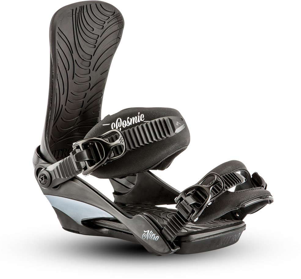 Cosmic Black - Snowboard Bindings (1000x1000), Png Download