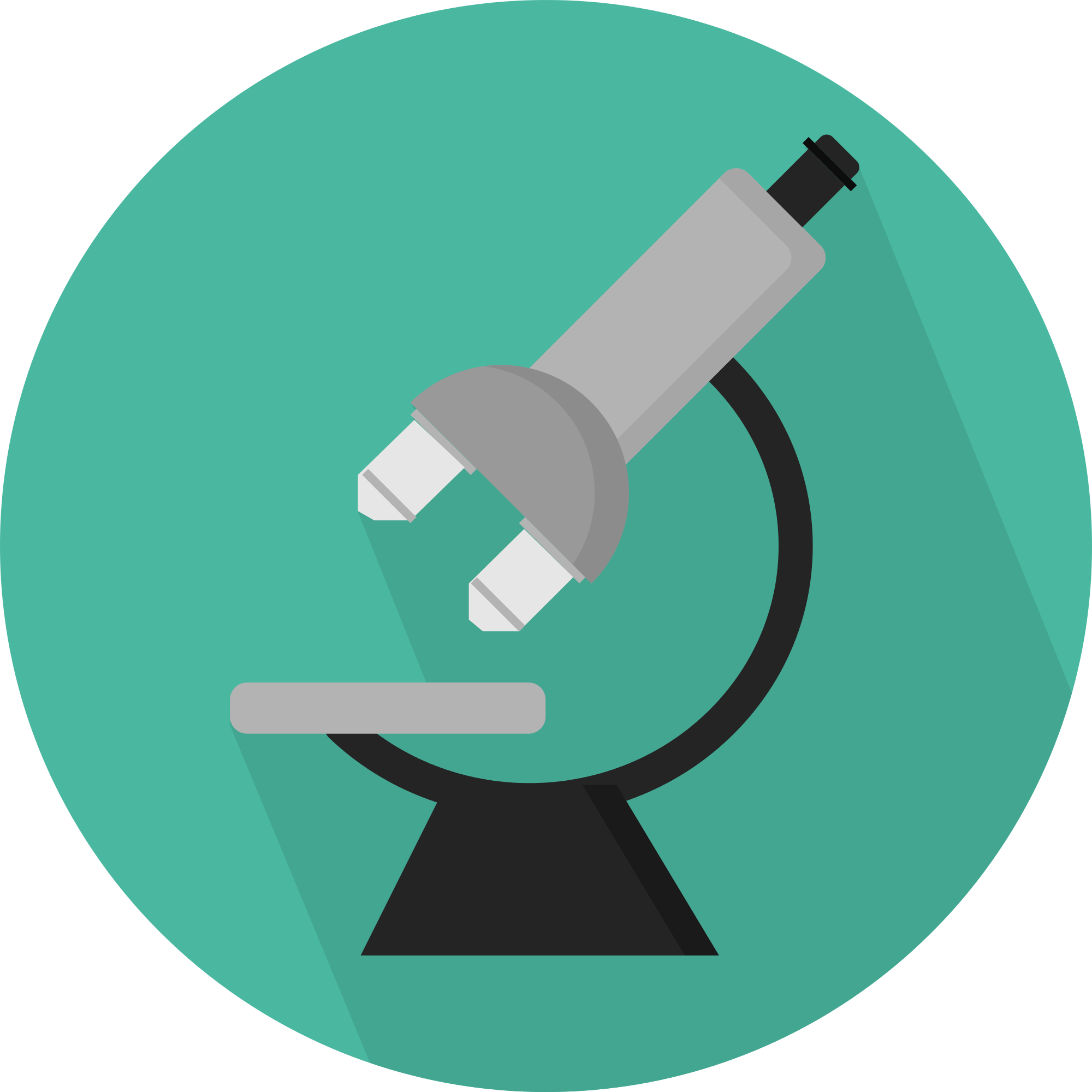 Open - Microscope Creative Commons (2000x2000), Png Download