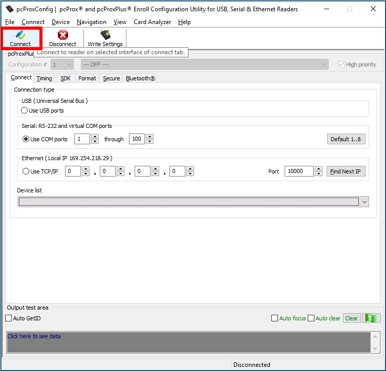 Configure The Rs3 Via Pcprox - Pcprox Rfid Reader (813x784), Png Download