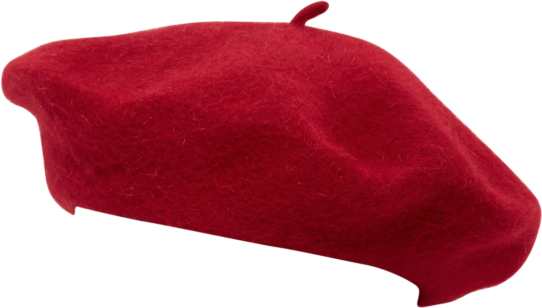 Goorinjohana Katka Red Angora Wool Knit Beret Hat Gg - Beret Hat Png (1120x1120), Png Download