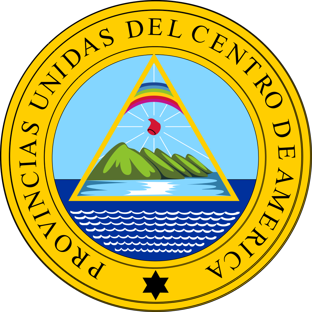 Coat Of Arms Of The United Provinces Of Central America - United Provinces Of Central America (1024x1024), Png Download