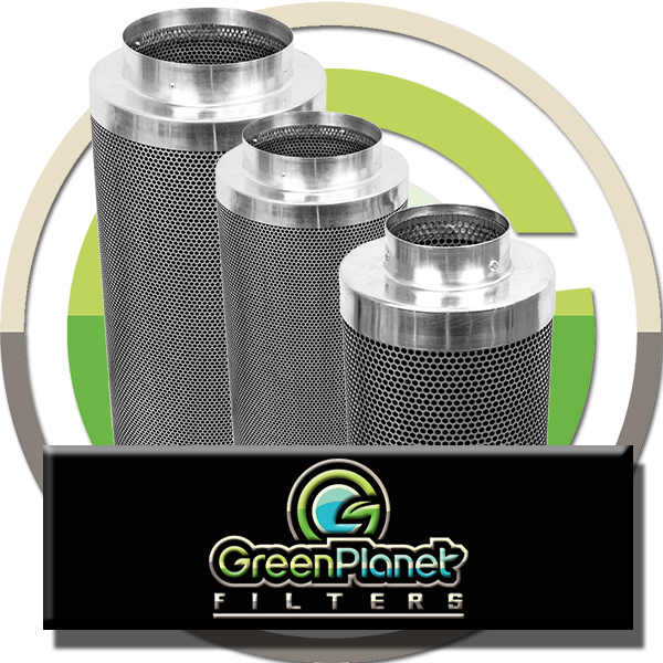 Gp Filter 1400 Cfm 250mm X 1000mm 10″ - Green Planet Wholesale Green Planet Nutrients - Eco (600x600), Png Download