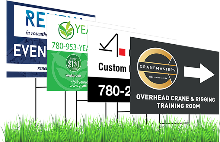 Lawn Signs - Banner (800x500), Png Download
