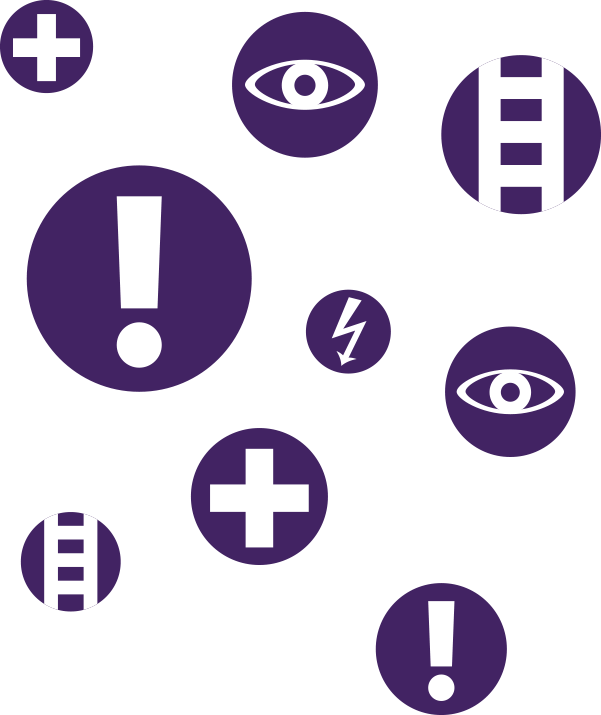 Health & Safety Law » Health Safety Graphics - Circle (601x715), Png Download