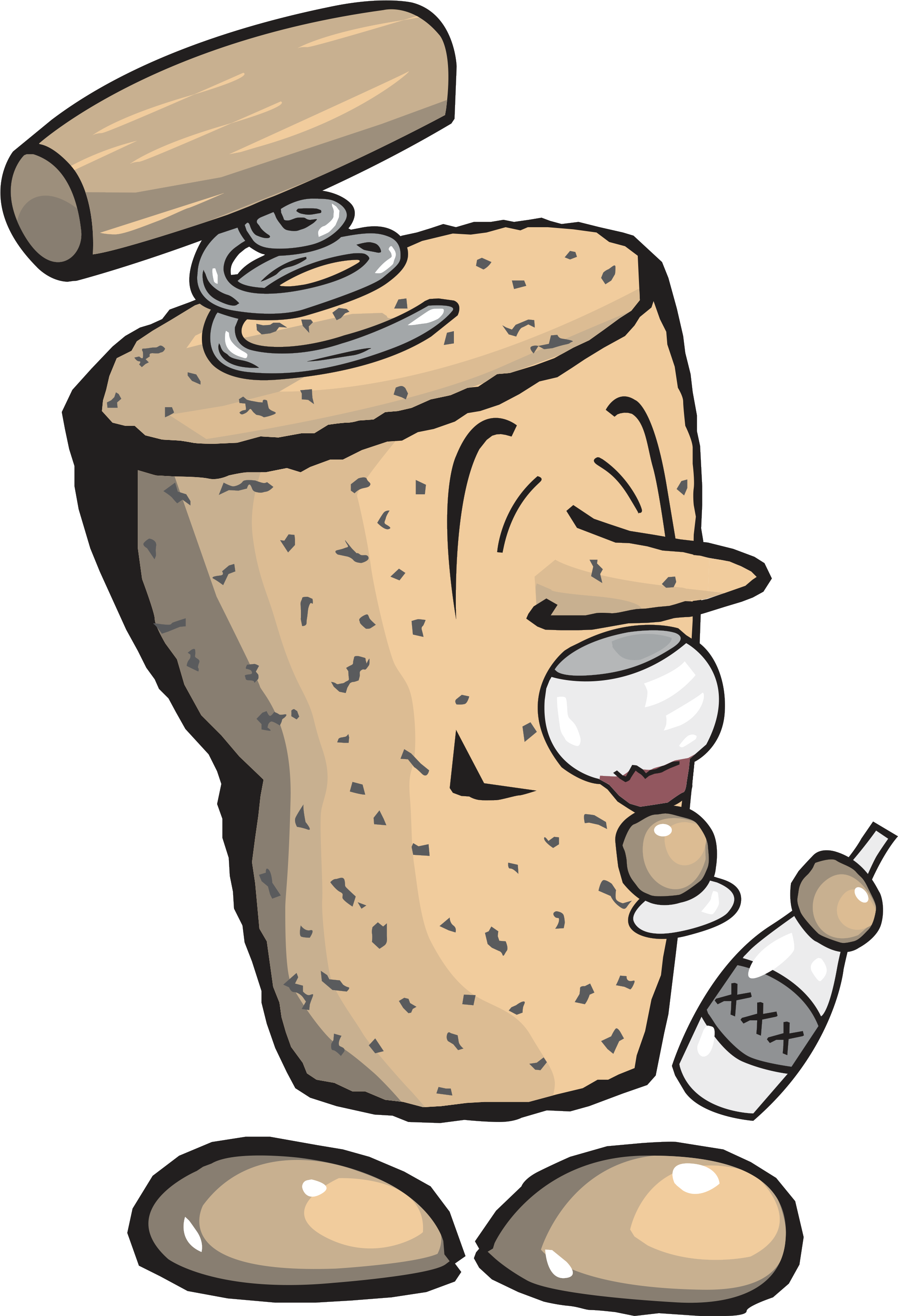 Cork Dork - Midtown Corkdorks Wine Spirits Beer (2700x3600), Png Download
