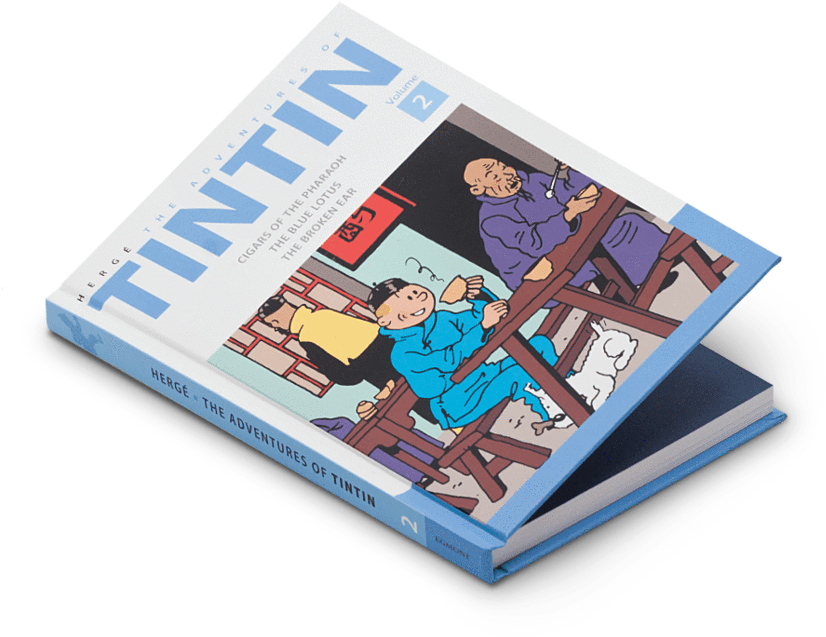 The Adventures Of Tintin Comics Vol - Adventures Of Tintin Volume 2 - English (1024x838), Png Download