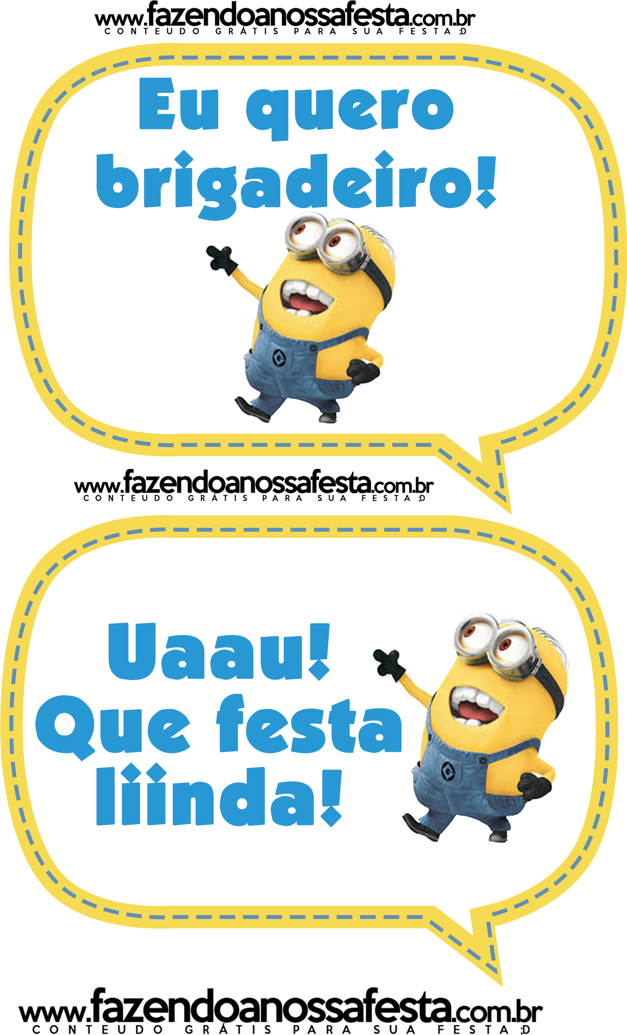 Plaquinhas Divertidas Dos Minions - Despicable Me 156 Mm X 5 M Self-adhesive Wallpaper (2480x3508), Png Download