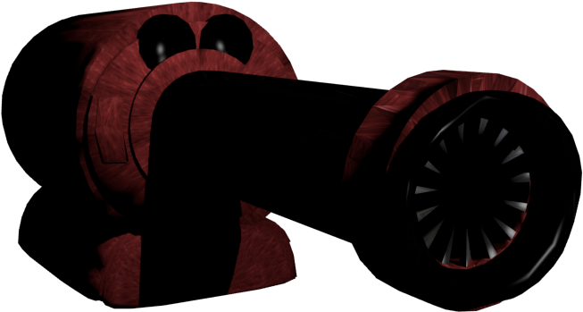 No-no Low Poly Model - Wood (960x540), Png Download