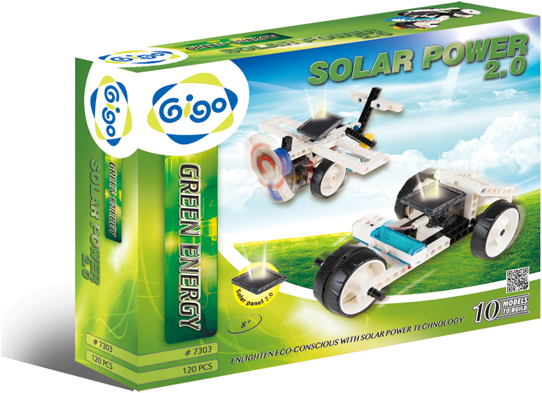 Solar Power - Gigo - Wind Turbine (800x800), Png Download