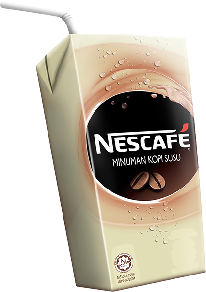Nescafe 3 In 1 Instant Coffee Hazelnut Aroma 48 Sticks (508x691), Png Download