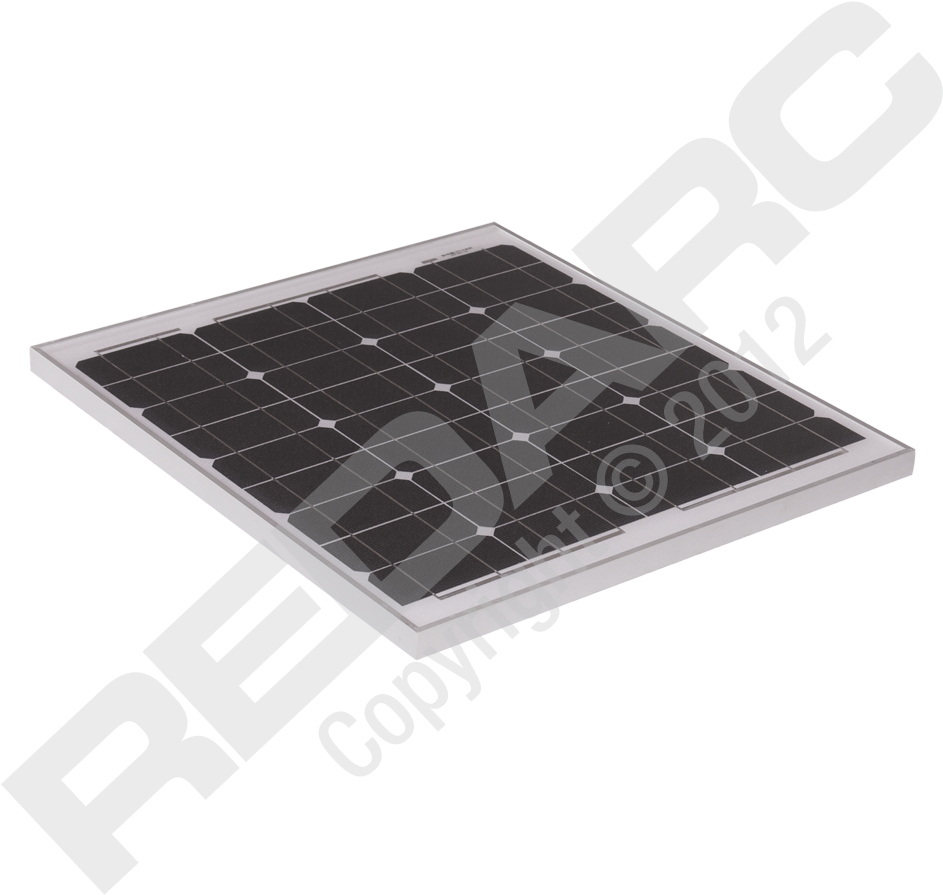50w Monocrystalline Solar Panel - Redarc 50w Monocrystalline Solar Panel (1000x1000), Png Download