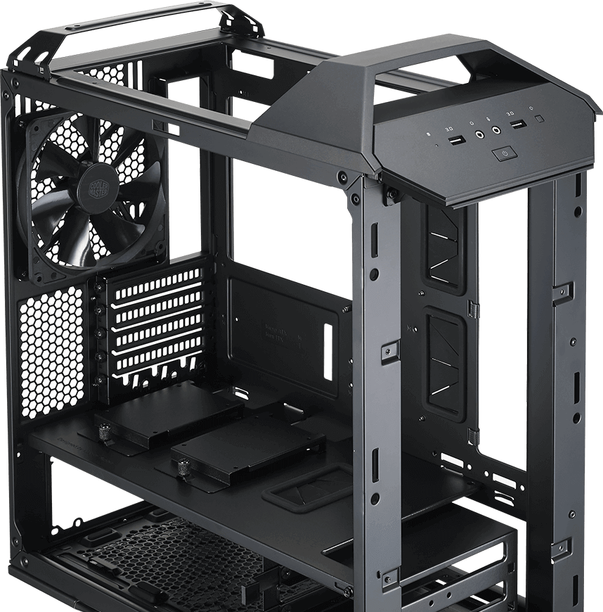 Explore Now - Cooler Master Case Pro 3 Mcy C3p1 Kwnn (858x870), Png Download