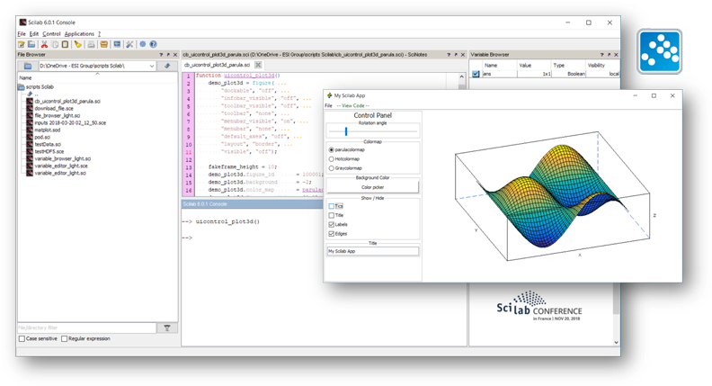 Download Scilab - Scilab (800x433), Png Download