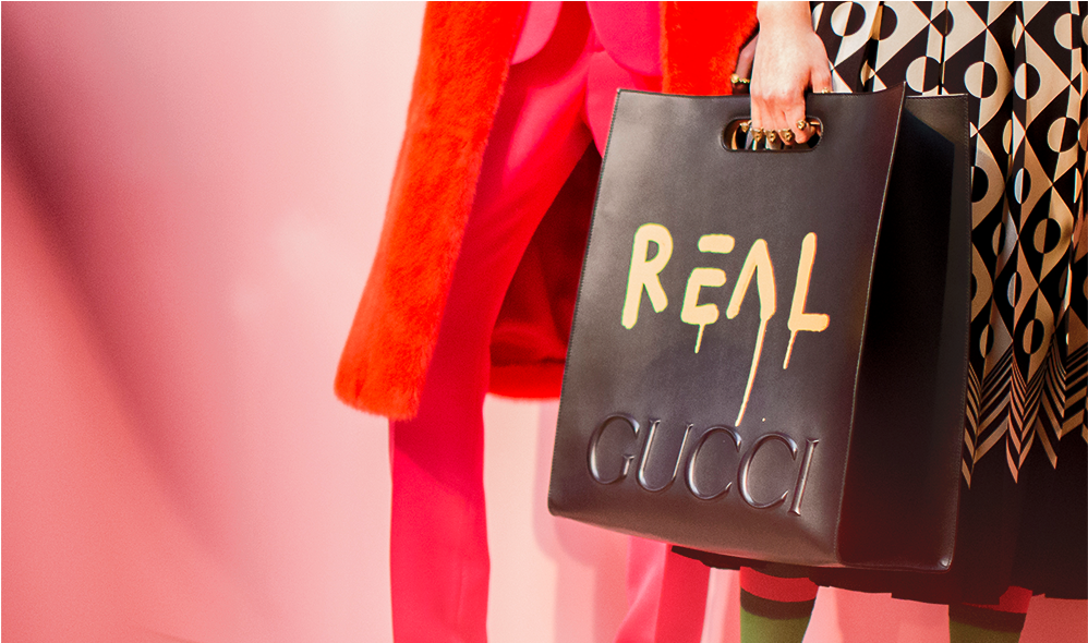 Gucci Bag Png (2048x629), Png Download
