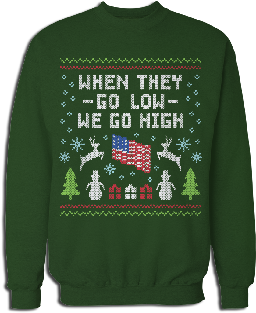 13 Political Christmas Sweaters That Could Start Some - Political Ugly Christmas Sweater (900x1089), Png Download