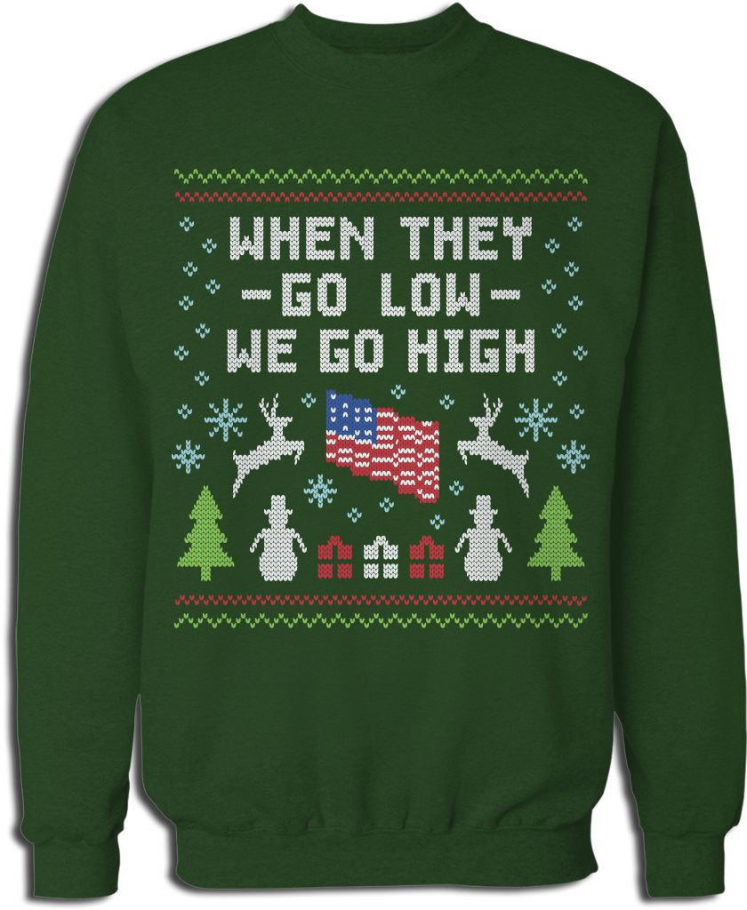 political christmas sweater