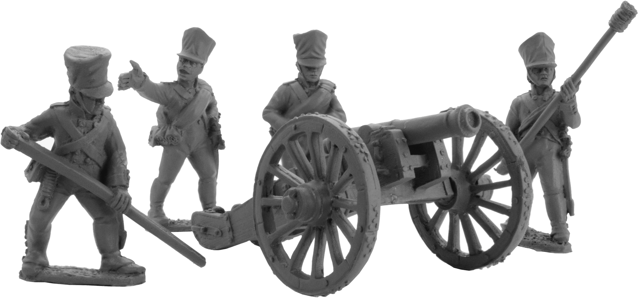 The Two Guns Are Beautifully Sculpted And The Cast, - Wargames Illustrated (2048x965), Png Download