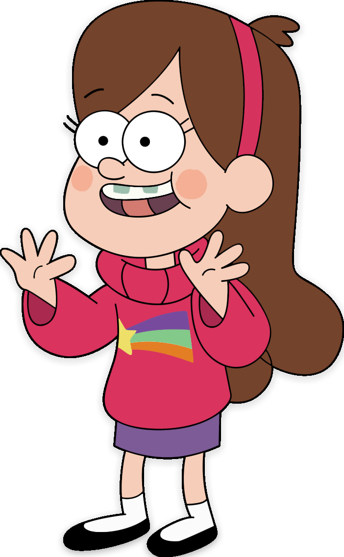 Dipper And Mabel - Gravity Falls Personajes Mabel (702x1137), Png Download