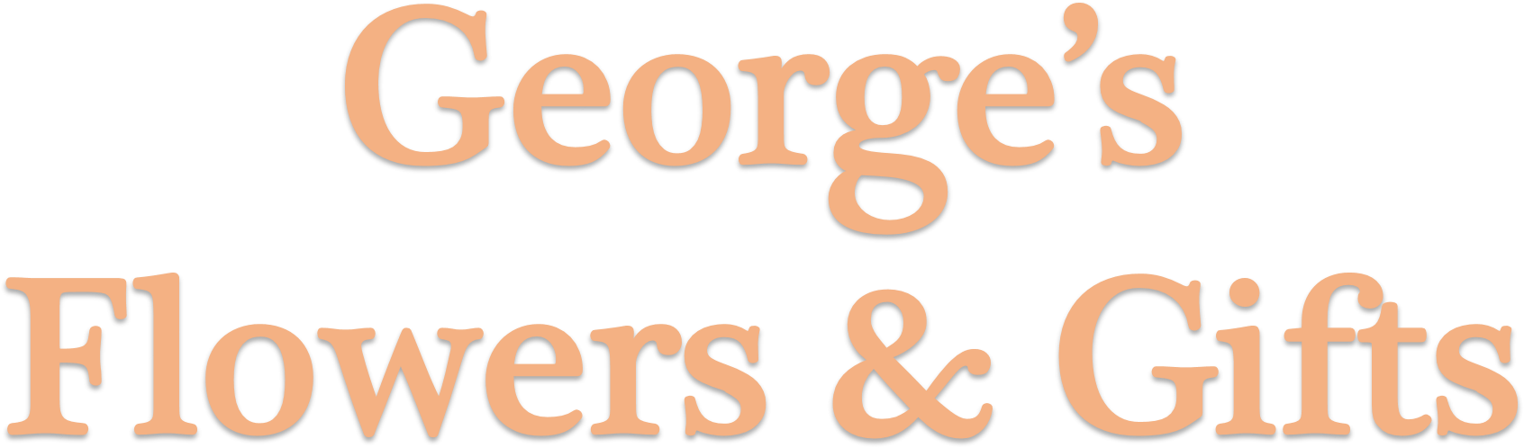 George's Flowers & Gifts - Flower Delivery (2072x845), Png Download