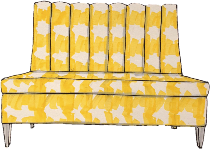 The Belle By Cheryl Luckett Collection Features Two - Furniture (1000x712), Png Download