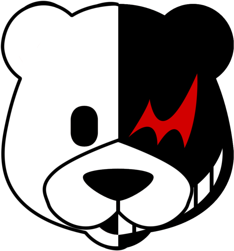 Emoji Monokuma By Hypnopony - Emojis Png Para Discord (894x894), Png Download