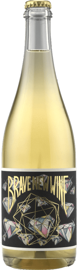 2018 Brave New Wine Glitter Us Petillant Naturel - Christmas Day (695x900), Png Download