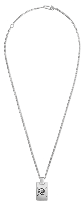Ghost Sterling Silver Necklace Gucci Ybb455315001 - Miesten Kaulakoru (700x700), Png Download