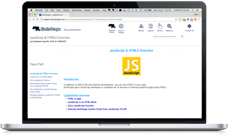 Eachscape Javascript And Html5 Overview - Html5 (1024x614), Png Download