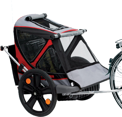 Child Bike Trailer - Toddler (900x500), Png Download