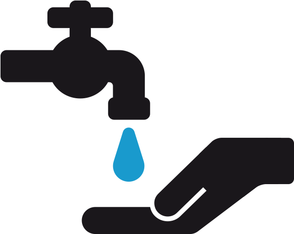 Improving Access To Clean Drinking Water And Sanitation - Energia Agua Gás (800x573), Png Download