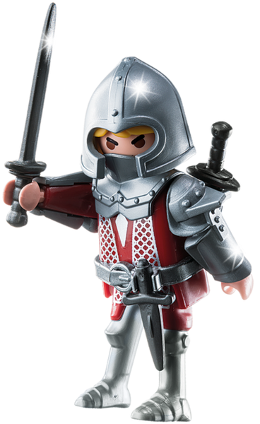 Playmobil Playmo Friends Iron Knight - Playmobil 6821 Iron Knight, Construction Toys 6821 (940x658), Png Download