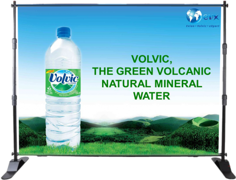 10ft Telescoping Banner Stand - Wedding (600x600), Png Download