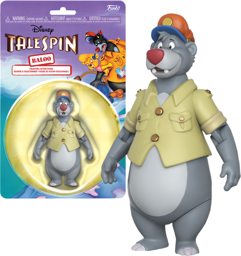 Baloo Action Figure - Disney Afternoon - Baloo Action Figure (768x818), Png Download