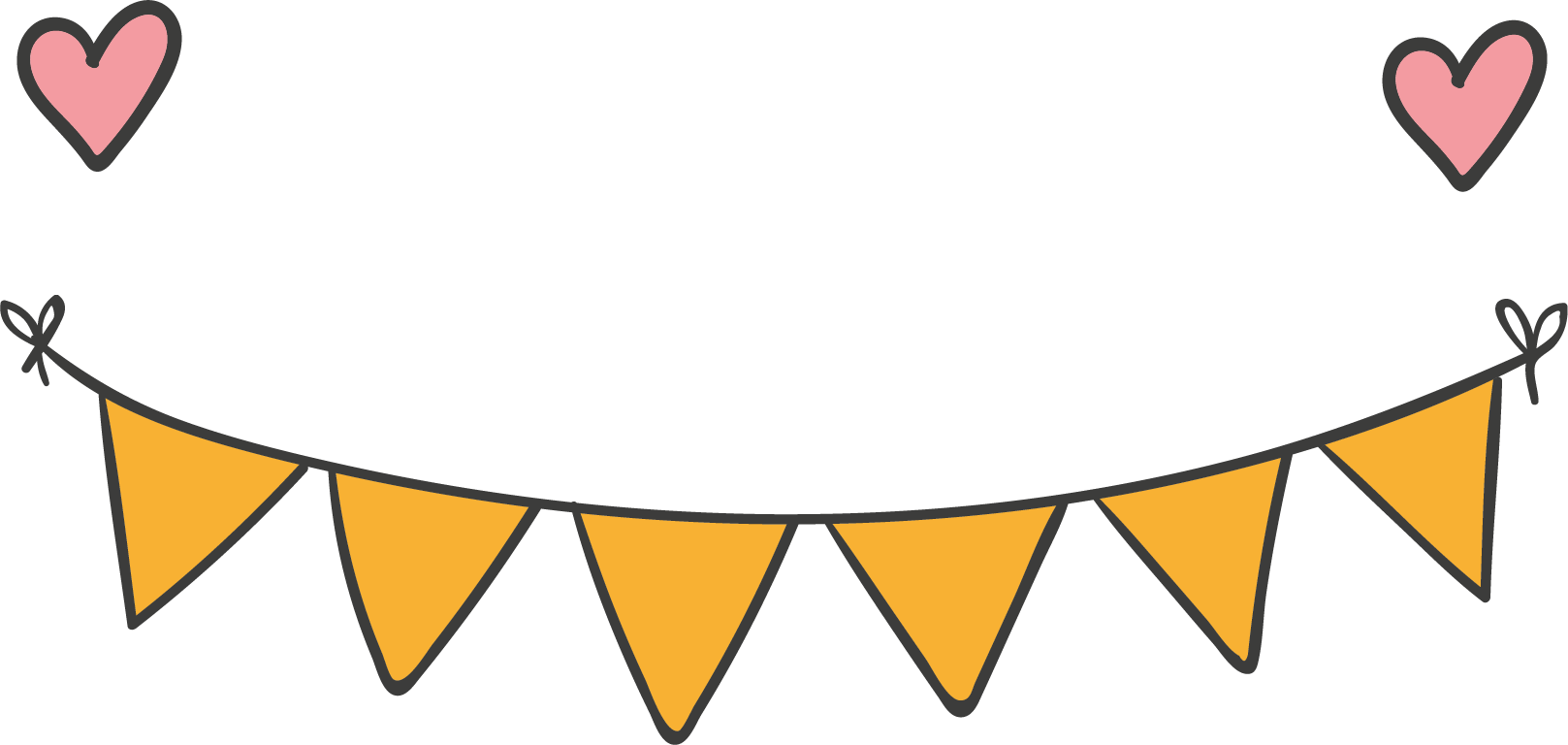 Download Banner Party Clip Art Yellow Party Banner Png Png Image