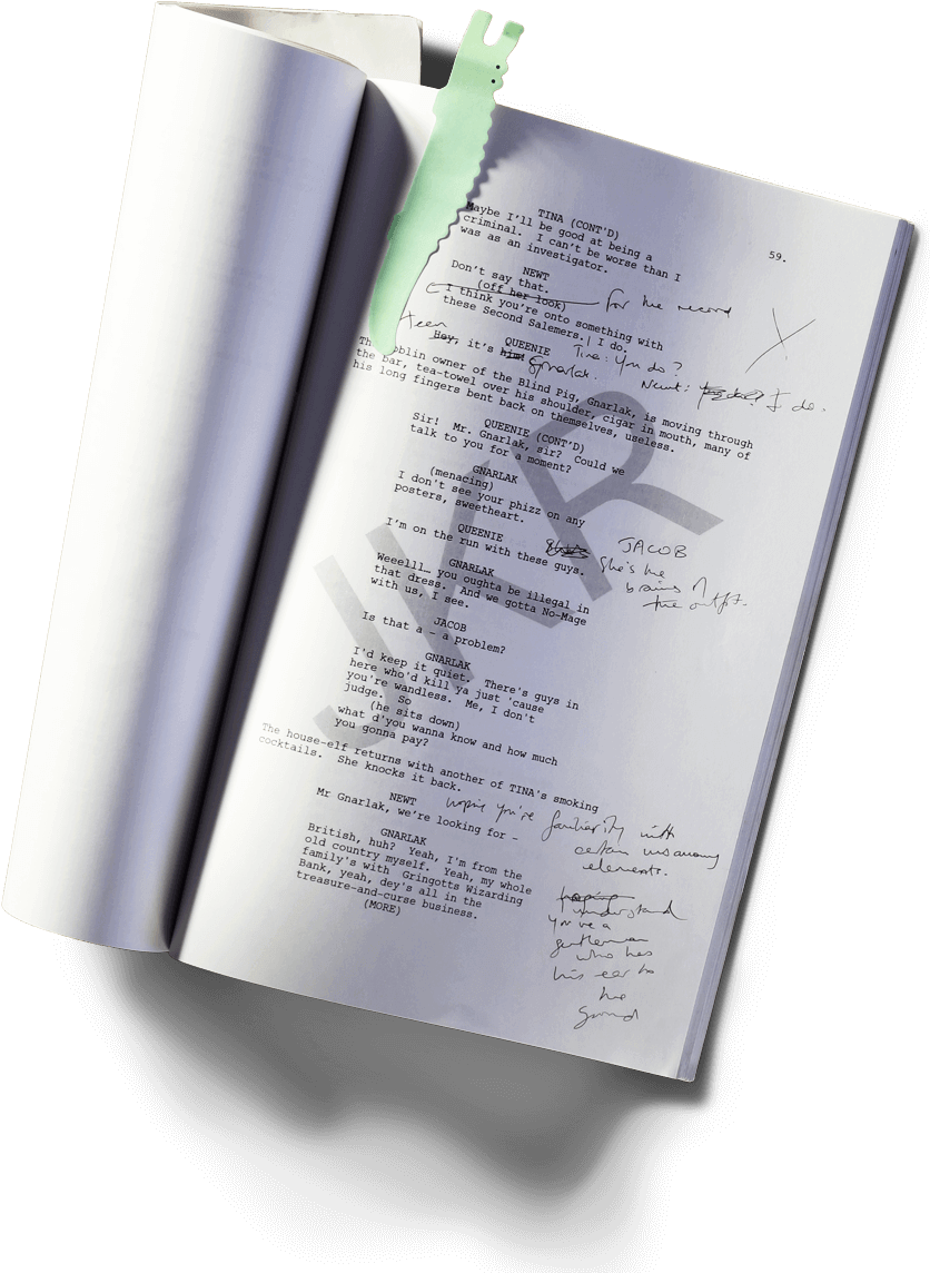 A New Jkrowling - Fantastic Beasts 2 Screenplay Inside (854x1151), Png Download