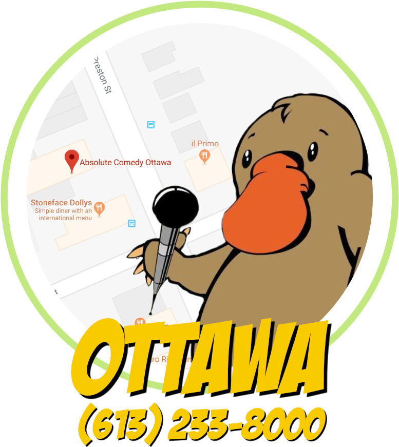 Showtimes & Prices - Absolute Comedy Ottawa (835x875), Png Download