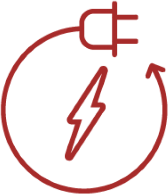 Icon Of Power Generation - Electricity Generation (768x585), Png Download