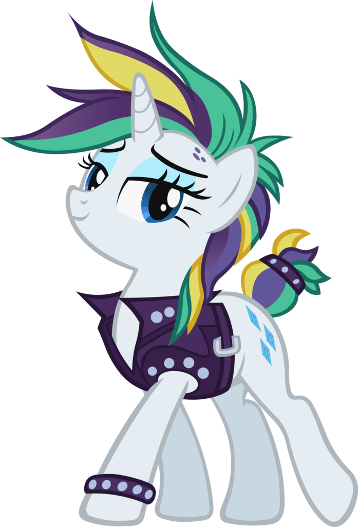 Alternate Hairstyle, Artist - My Little Pony Rarity In Season 7 (697x1024), Png Download