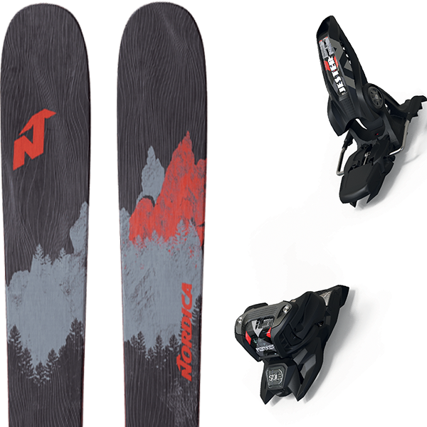 Nordica Enforcer 110 Black/red 2019 Marker Jester 16 - Line Honey Badger 2019 (600x600), Png Download