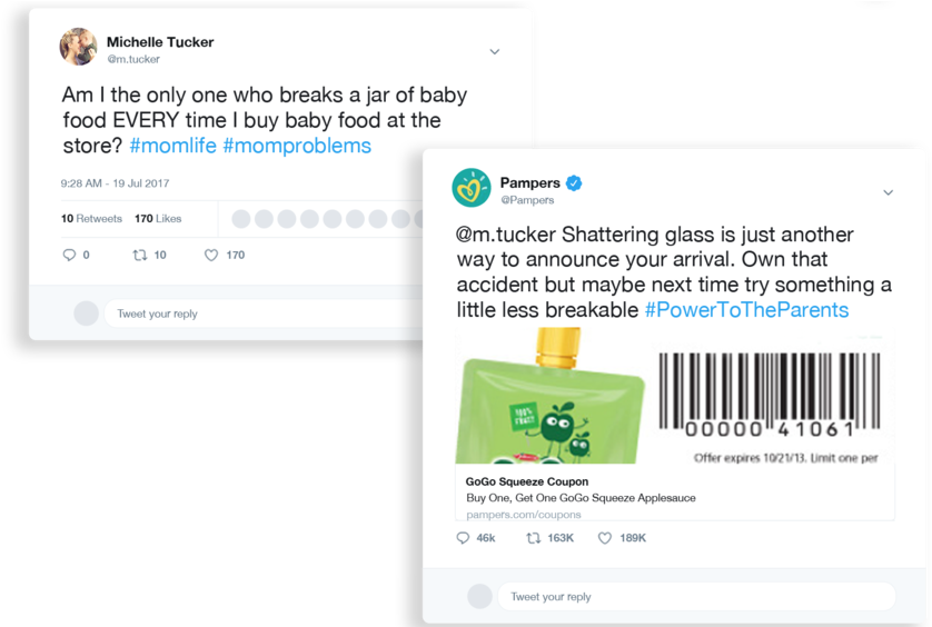 Pamper Tweet 2 - Portable Network Graphics (1000x563), Png Download