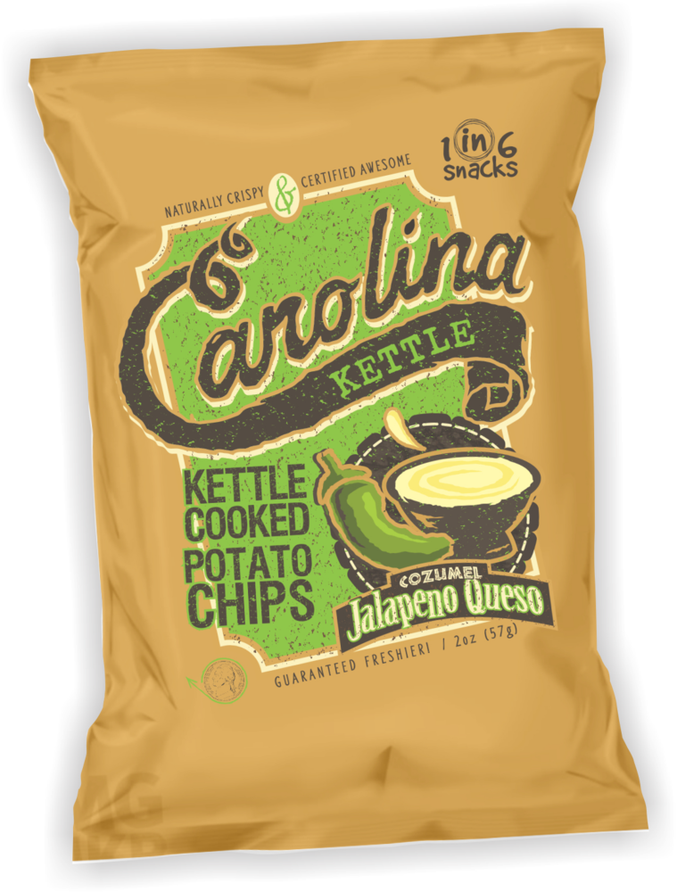 Home / Munchies / Carolina Kettle Jalapeno Queso Chips - Potato Chip (759x1000), Png Download
