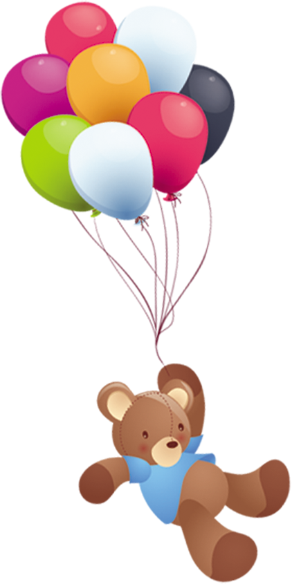 Balloon Animation Clip Art Transprent Png - Balloon And Toys Png (422x845), Png Download