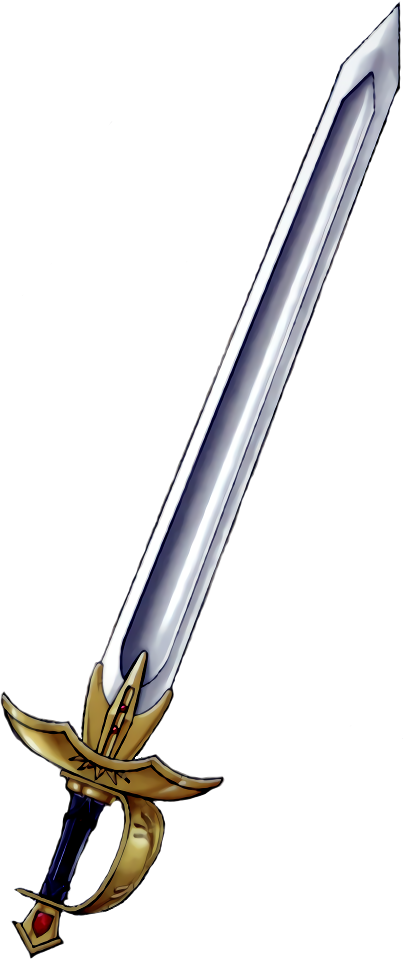 Meisterschwert - Fire Emblem Wiki Sword (403x959), Png Download
