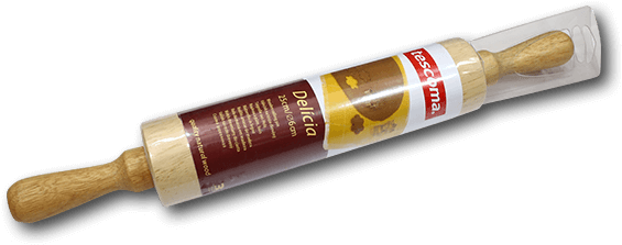 Tescoma Wooden Rolling Pin 25cm - Rolling Pin (600x600), Png Download