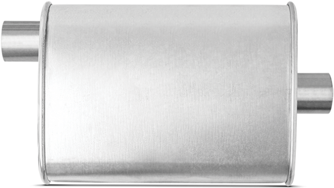 Thrush® Turbo Muffler - Exhaust System (676x676), Png Download