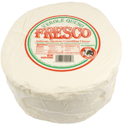 Verolé Queso Fresco 10 Lb - Goat Cheese (712x882), Png Download