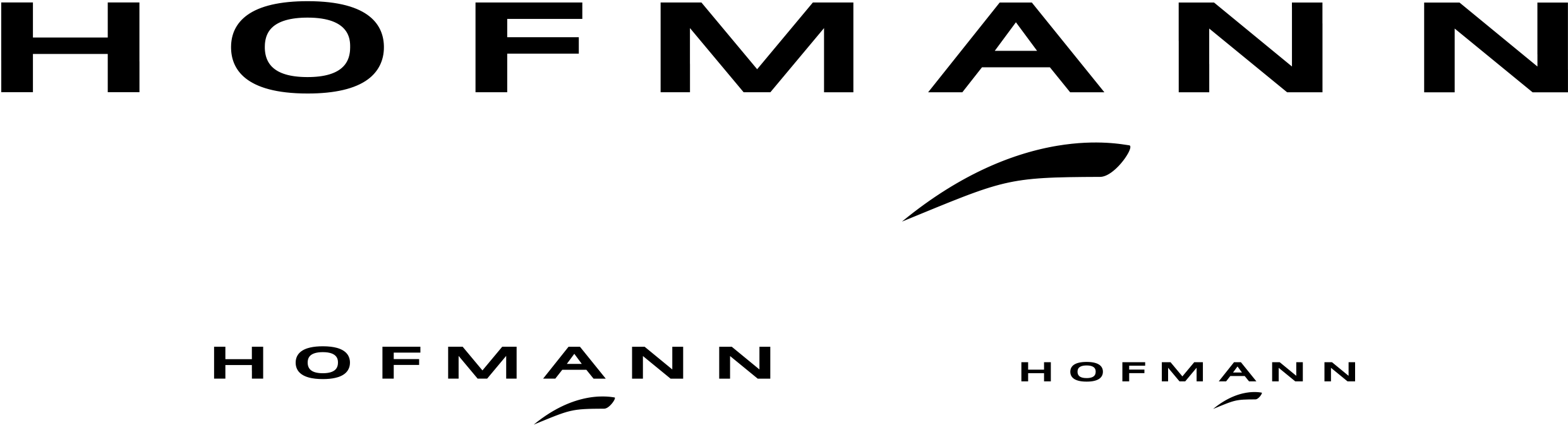 For Light Backgrounds, Black Logos - Logos Negros Png Transparentes (2605x806), Png Download