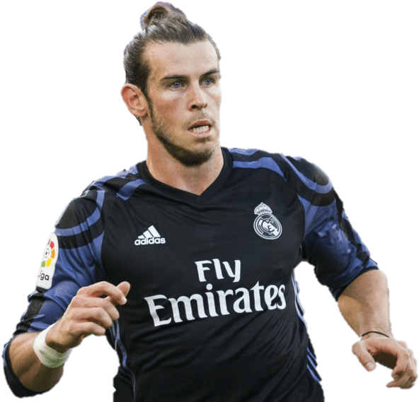 Gareth Bale Close Up - Gareth Bale No Background (1024x576), Png Download