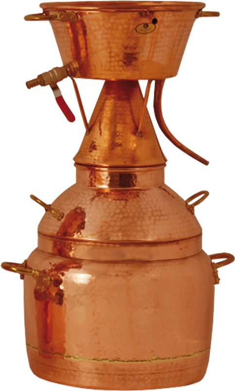 "leonardo Da Vinci" Essential Oils Distiller, 200l - Coppergarden (800x800), Png Download
