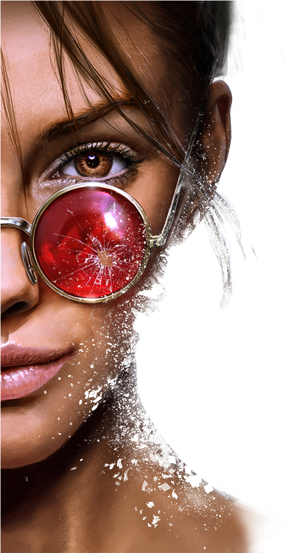 Tomb Raider - Tomb Raider The Dark Angel Symphony (1080x1080), Png Download